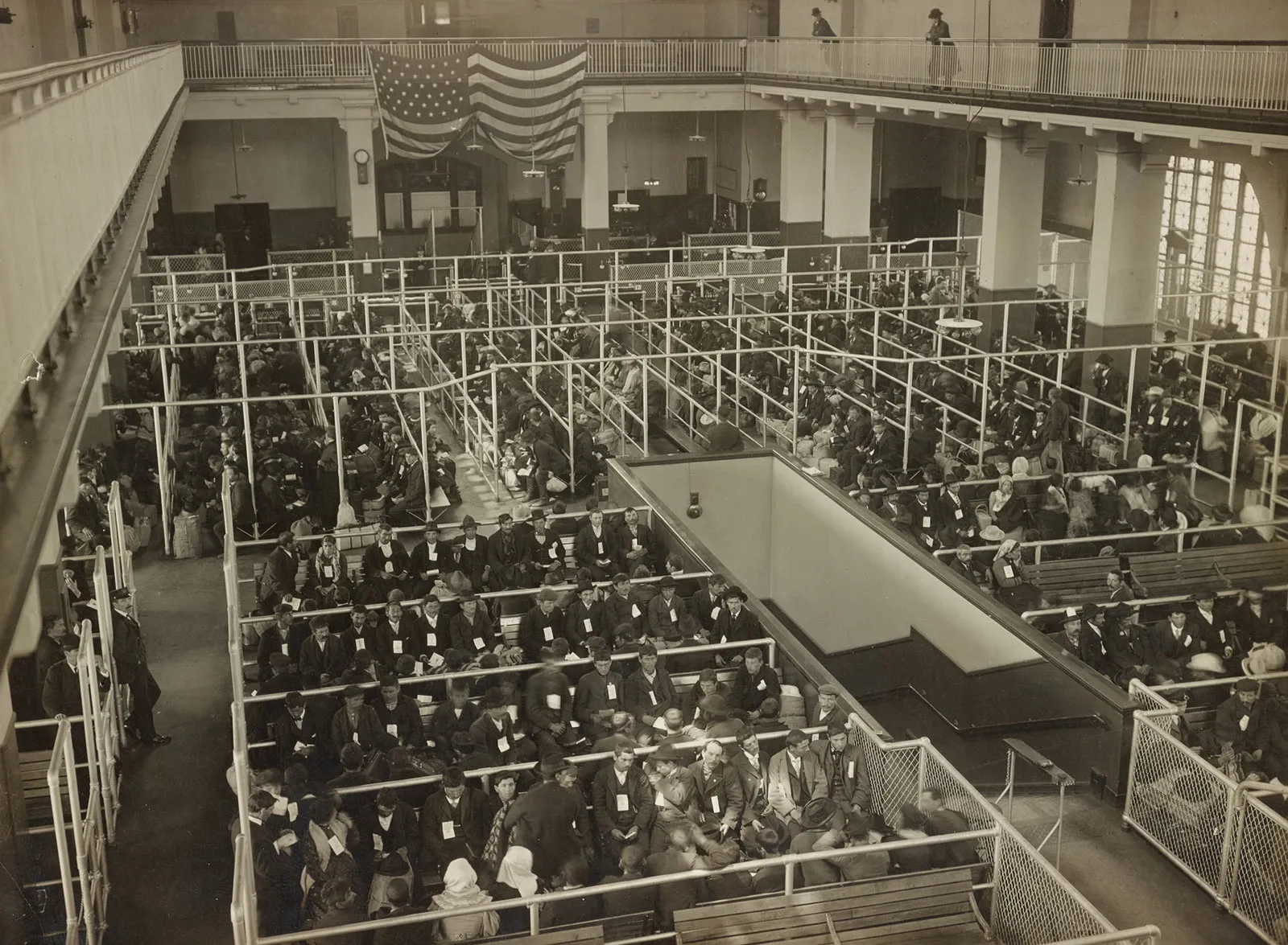 Immigrants-Registry-Room-Ellis-Island-Upper-New Immigrants-Registry-Room-Ellis-Island-Upper-New